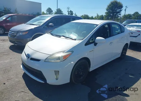 2013 Toyota Prius Two z USA, uszkodzony, nr VIN JTDKN3DU9D5560536